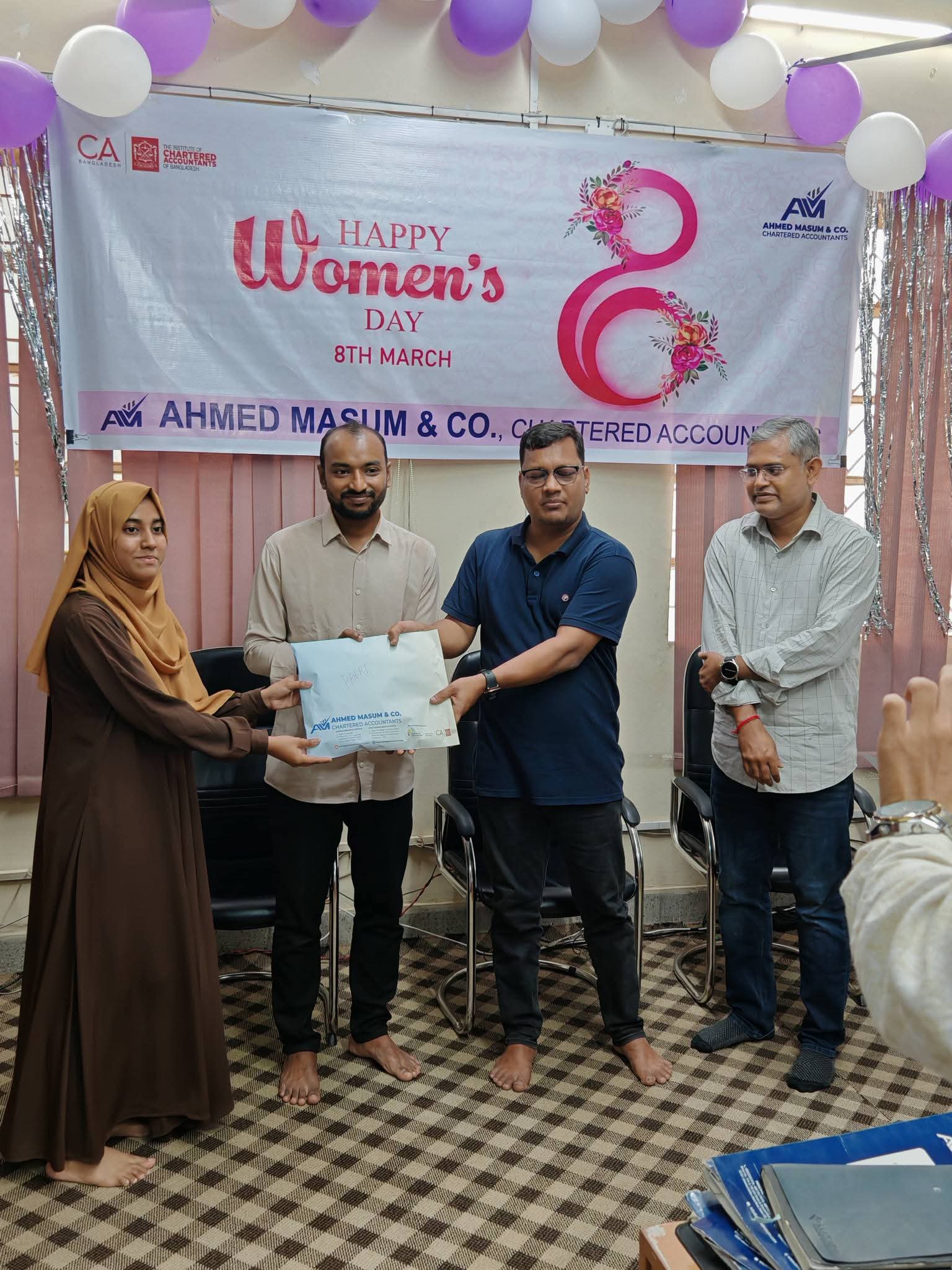 Celebration of International Women’s Day 2026 at Ahmed Masum & Co., Chartered Accountants