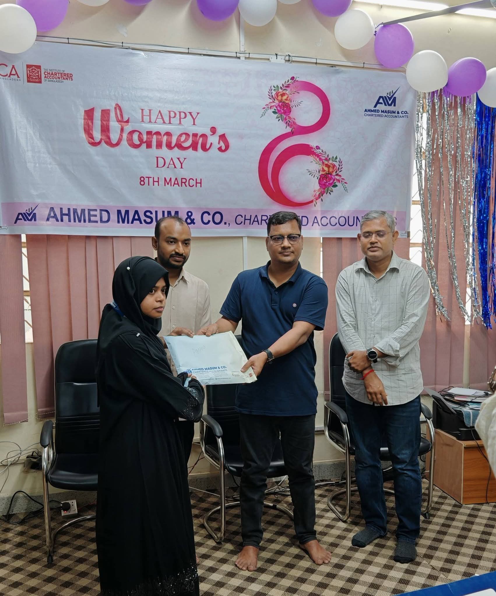 Celebration of International Women’s Day 2026 at Ahmed Masum & Co., Chartered Accountants