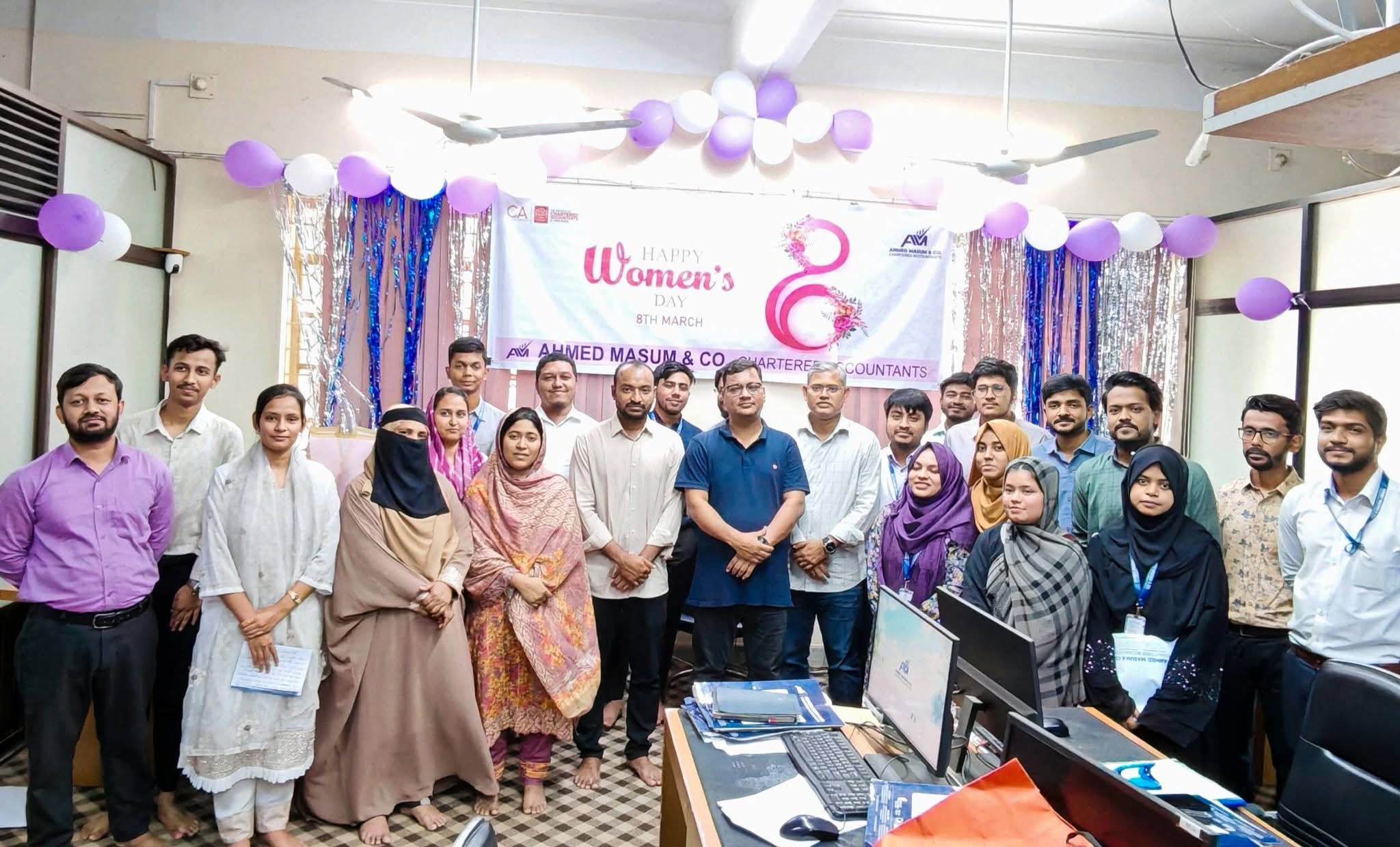 Celebration of International Women’s Day 2026 at Ahmed Masum & Co., Chartered Accountants